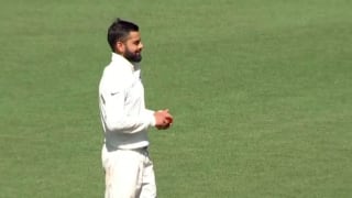 VIDEO: Virat Kohli bowls during India's tour game at the SCG